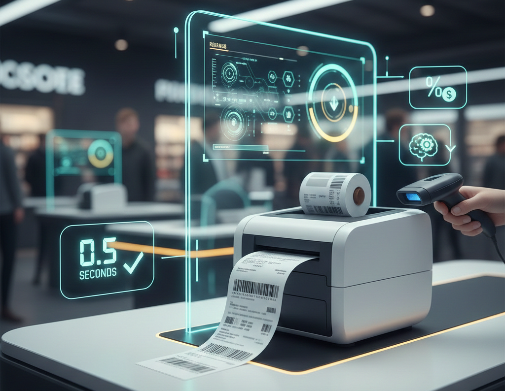 Ứng Dụng Giấy In Nhiệt Trong Bán Lẻ Hiện Đại: Nhanh Hơn – Chính Xác Hơn – Tiết Kiệm Hơn