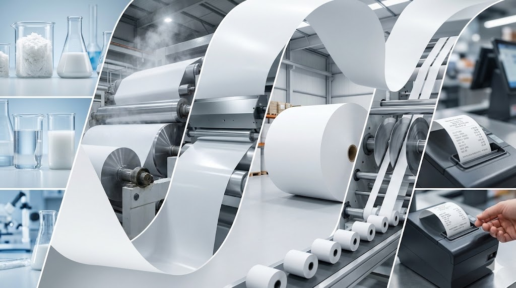 Giấy In Nhiệt – "Người Hùng Thầm Lặng" Phía Sau Mỗi Tờ Hóa Đơn